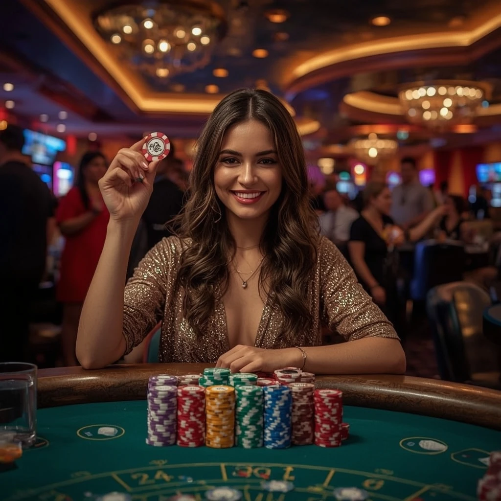 bonus nelle mani dell'uomo al casino Versailles Casino